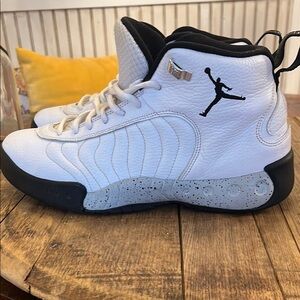 Nike Air Jordan White and Black Sneakers